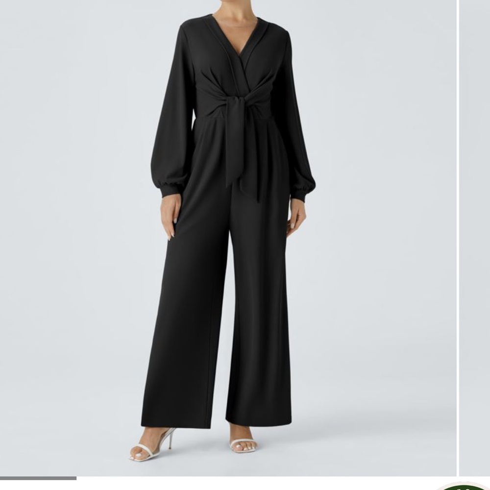NWT HALARA V Neck Jumsuit
